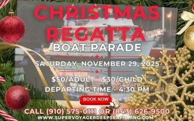 Skip the Black Friday Craziness and Surprise Your Family with a Ride in the Intracoastal Christmas Regatta – November 29, 2025
