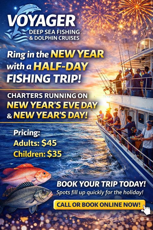 Ring in the New Year with a Half-Day Fishing Trip!