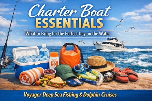 Charter Boat Essentials: What to Bring for the Perfect Day on the Water
