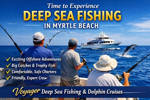 Time To Experience Deep Sea Fishing in Myrtle Beach