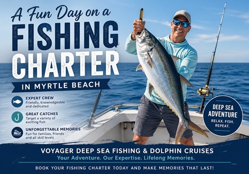 A Fun Day on a Fishing Charter in Myrtle Beach