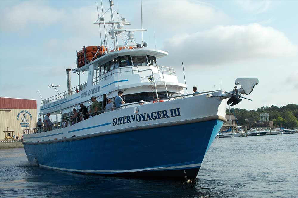 100 Foot Supervoyager III Deep Sea Fishing Boat