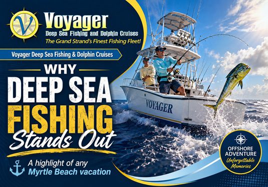 Deep Sea Fishing in Myrtle Beach: Why Going Offshore Changes the Experience