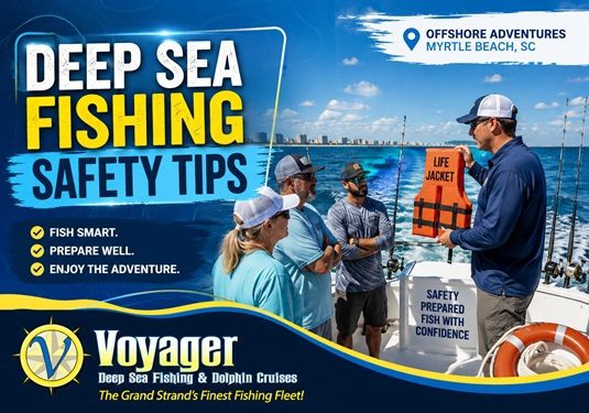 Deep Sea Fishing Safety Tips for Your Myrtle Beach Offshore Trip