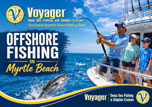 Offshore fishing in Myrtle Beach SC