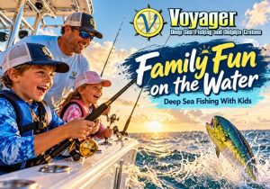 Deep sea fishing with kids in Myrtle Beach SC